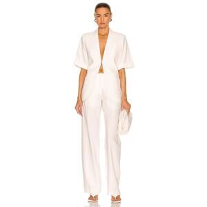 Christopher Esber Short Sleeve Pocket Blazer & Low Rise Pant SET